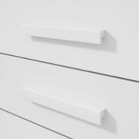 Comoda Toronto 2 Portas 8 Gavetas - Lopas Branco. - 5