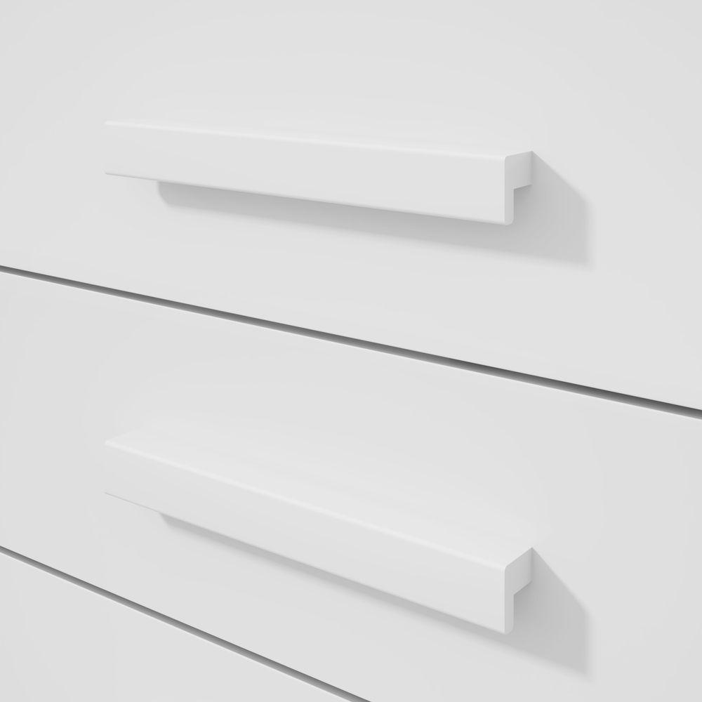 Comoda 1 Porta 6 Gavetas 1 Nicho Da Vinci - Lopas Branco. - 4