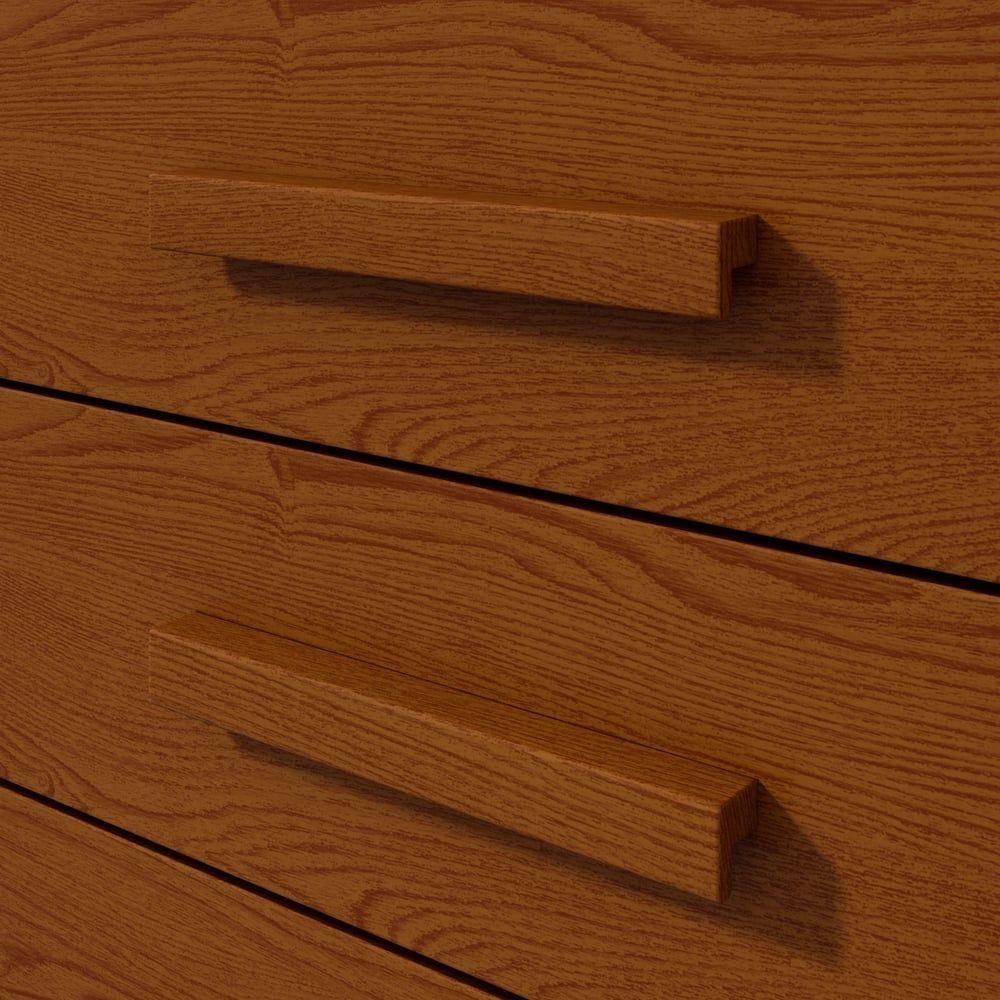 Comoda Toronto 2 Portas 8 Gavetas - Lopas Frassino. - 5