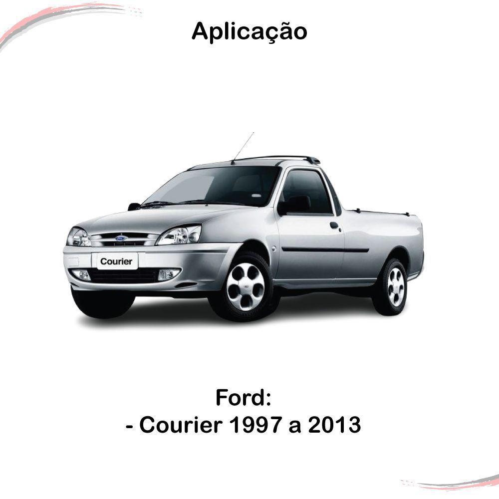 Kit Canaleta Com Pestana Para 2 Portas Courier 1997 A 2013 - 3