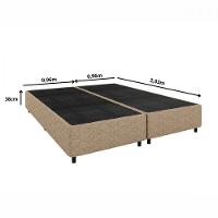 Base De Cama Box King 192x203x26 Applauso Apolospuma Palha - 3