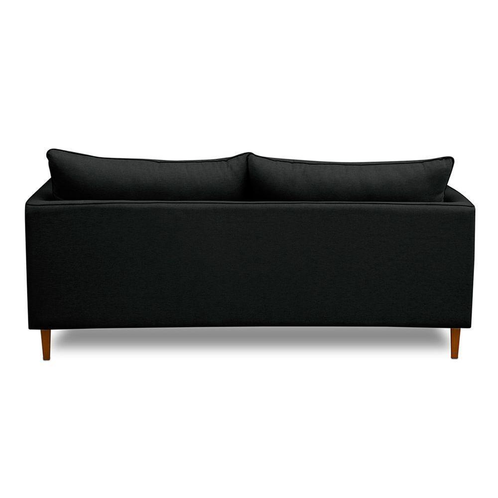 Sofá Living Kassia 2 Lugares 2,04m Grafite Lansofbr - 4