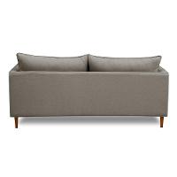 Sofá Living Kassia 2 Lugares 1,84m Prata Lansofbr - 3