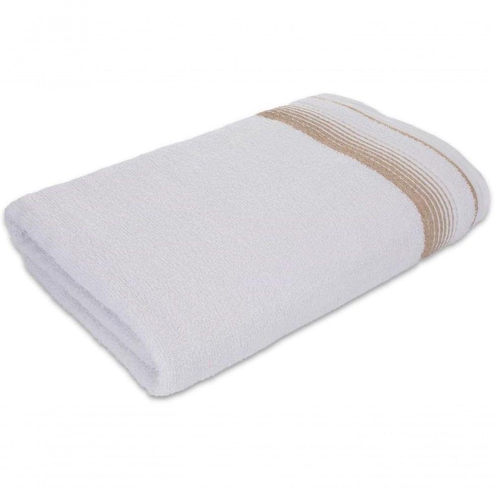 Jogo Com 2 Toalhas Luxury Soft Beka 360 G-m² 1 Banho + 1 Rosto Luxo Branco - 4