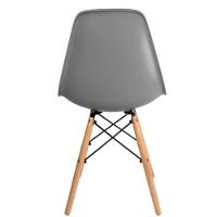 Conjunto 4 Cadeiras Eames Eiffel Dkr Movescan Cinza