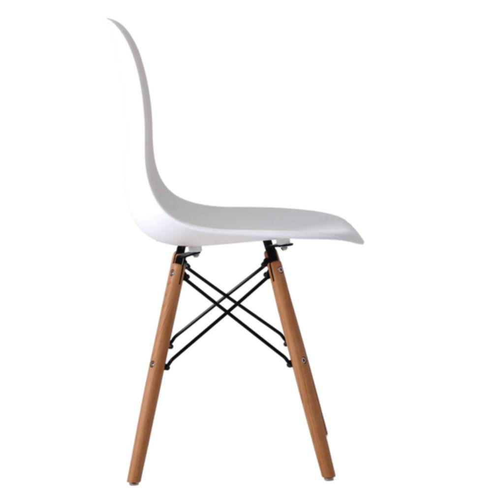 Conjunto 6 Cadeiras Eames Eiffel Dkr Movescan Branca - 3
