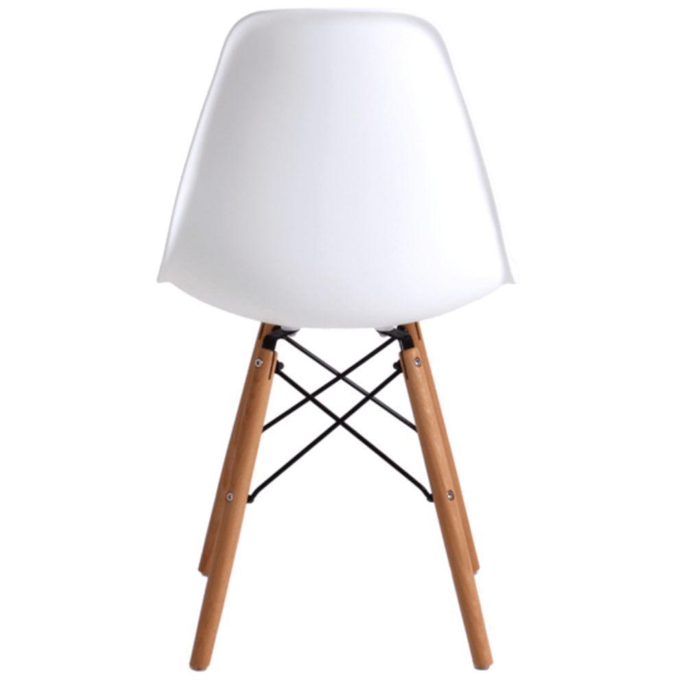 Conjunto 6 Cadeiras Eames Eiffel Dkr Movescan Branca - 5