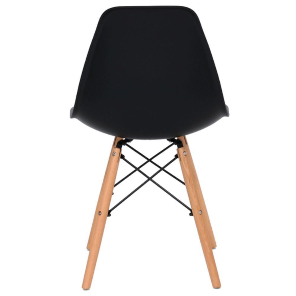Conjunto 6 Cadeiras Eames Eiffel Dkr Movescan Preta - 7