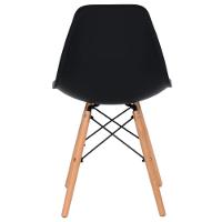 Conjunto 6 Cadeiras Eames Eiffel Dkr Movescan Preta - 7