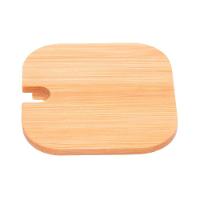 Porta Tempero De Vidro Canelado Com Colher E Tampa De Bambu - 2