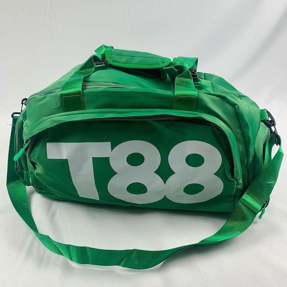 Bolsa Mala Esportiva Mochila Costa Transversal Fitness Treino Futebol Academia Viagem Impermeável verdebandeira - 1