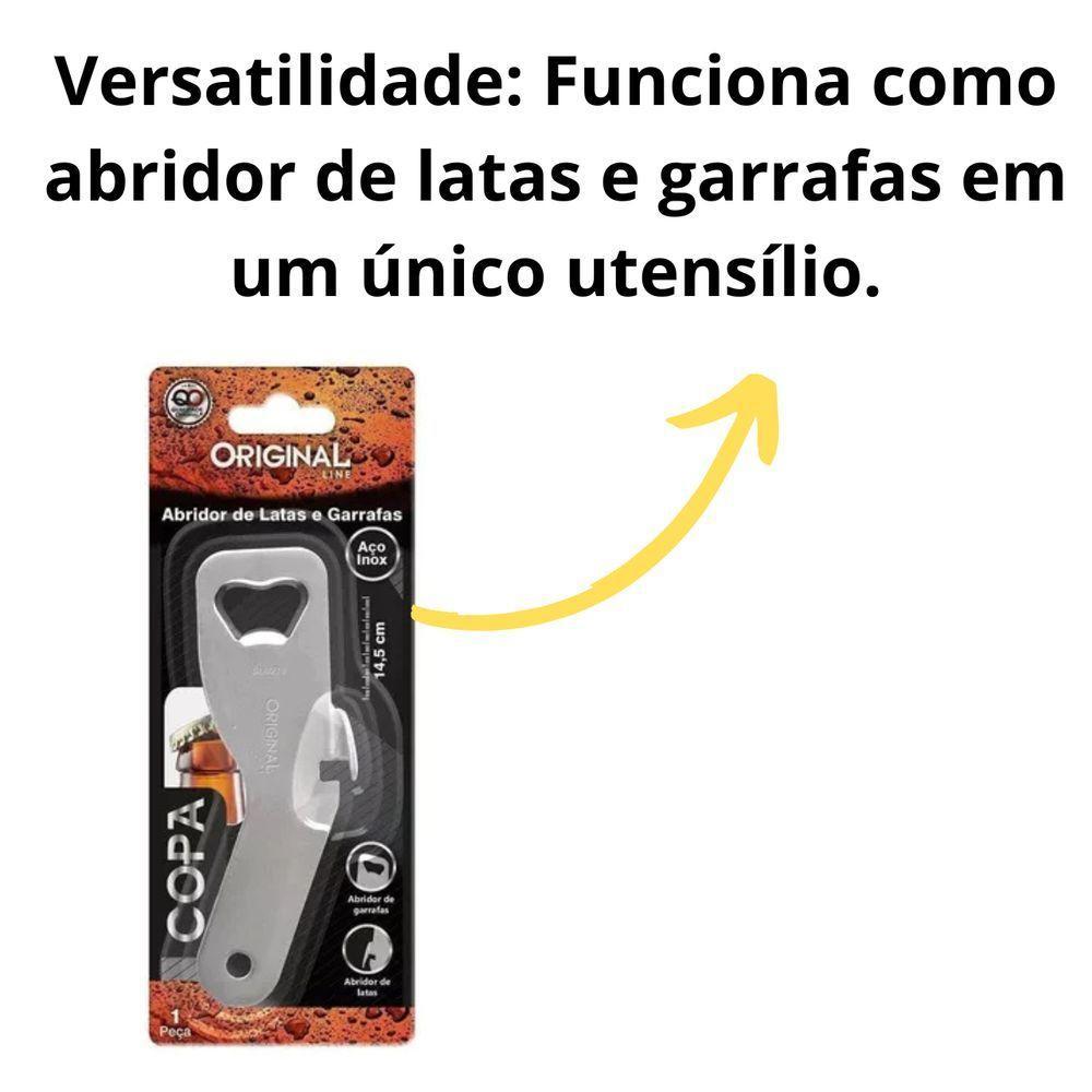 Abridor Grande 14,5cm Copa Para Abertura De Latas E Garrafas - 4