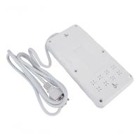 Filtro De Linha Régua Extensão Com 4 Tomadas 4 Usb Com Controle De Ligar E Desligar 2m 110-220 - 2