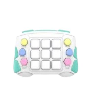 Pop It Speed Push Eletrônico Game Console Crianças Brinquedos Adulto Fidget Alívio Do Estresse Interativos branco