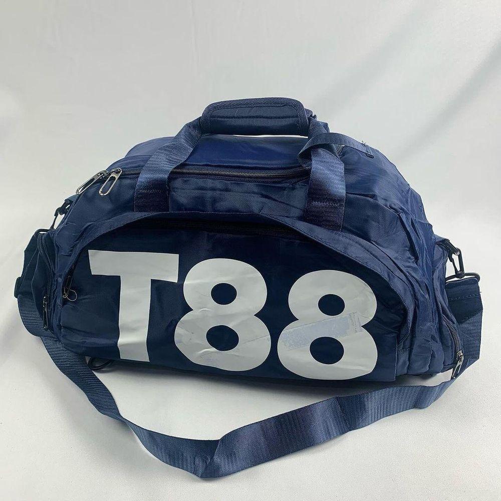 Bolsa Mala Esportiva Mochila Costa Transversal Fitness Treino Futebol Academia Viagem Impermeável azulescuro - 1