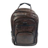 Mochila Multifuncional Masculina Para Notebook Com Ampla Capacidade E Alça Reforçada marromescuro - 1