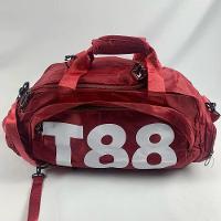 Bolsa Mala Esportiva Mochila Costa Transversal Fitness Treino Futebol Academia Viagem Impermeável vermelho - 1