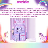 Mochila Escolar De Grande Capacidade Meninas Escola Material Escolar Volta As Aulas - 6