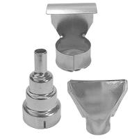 Soprador Térmico Portátil Com Display 21v + 3 Bocais De Metal Potente - 7