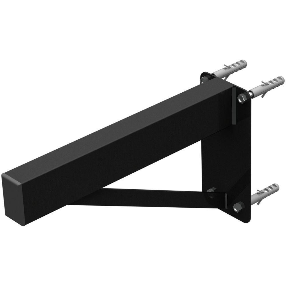 2 Suportes Pia Parafusar Bancada Aparador 30 Cm Preto - 9