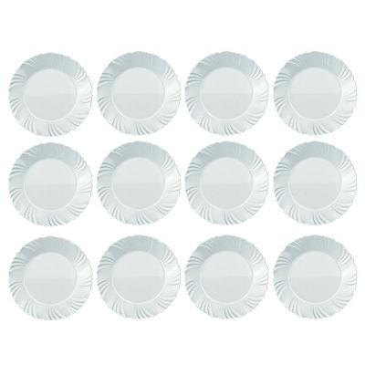 Prato De Sobremesa Duralex Opaline Pétala 19,5 Cm 24 Unidades - Nadir