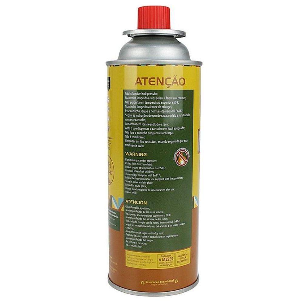Refil Para Fogareiro E Maçarico Tube Gás 227 Gr Guepardo - 2