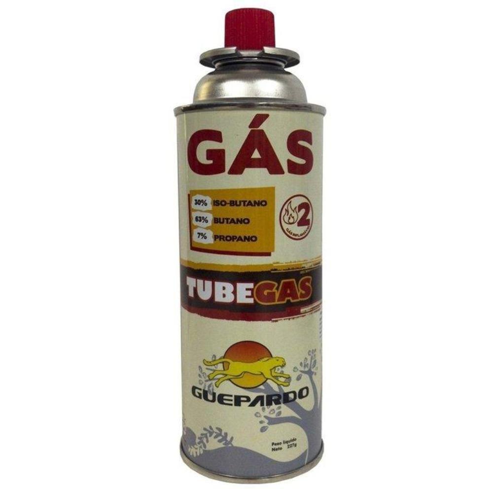 Refil Para Fogareiro E Maçarico Tube Gás 227 Gr Guepardo - 3
