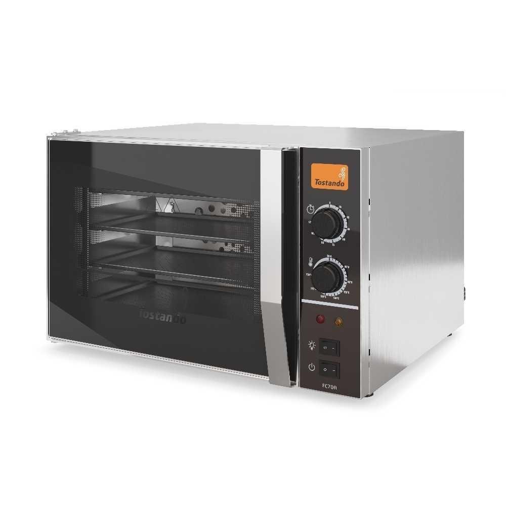 Forno Convector Elétrico 4 Assadeiras Analógico Inox Tostando Fc70a 220V - 1