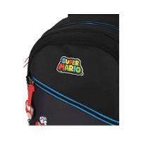 Mochila De Costas Escolar Super Mario Azul Luxcel - 2