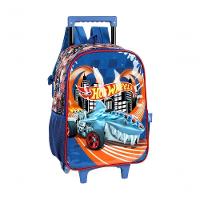 Mochila De Rodinhas Escolar Hot Wheels Ic41512 - Azul - 3