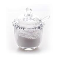 Açucareiro Com Colher Cristal Coração Lyor 9,5x12cm - 6