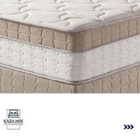 Cama Box Marrom E Colchão King Best Molas Ensacadas King 193x203x33 Anjos - 4