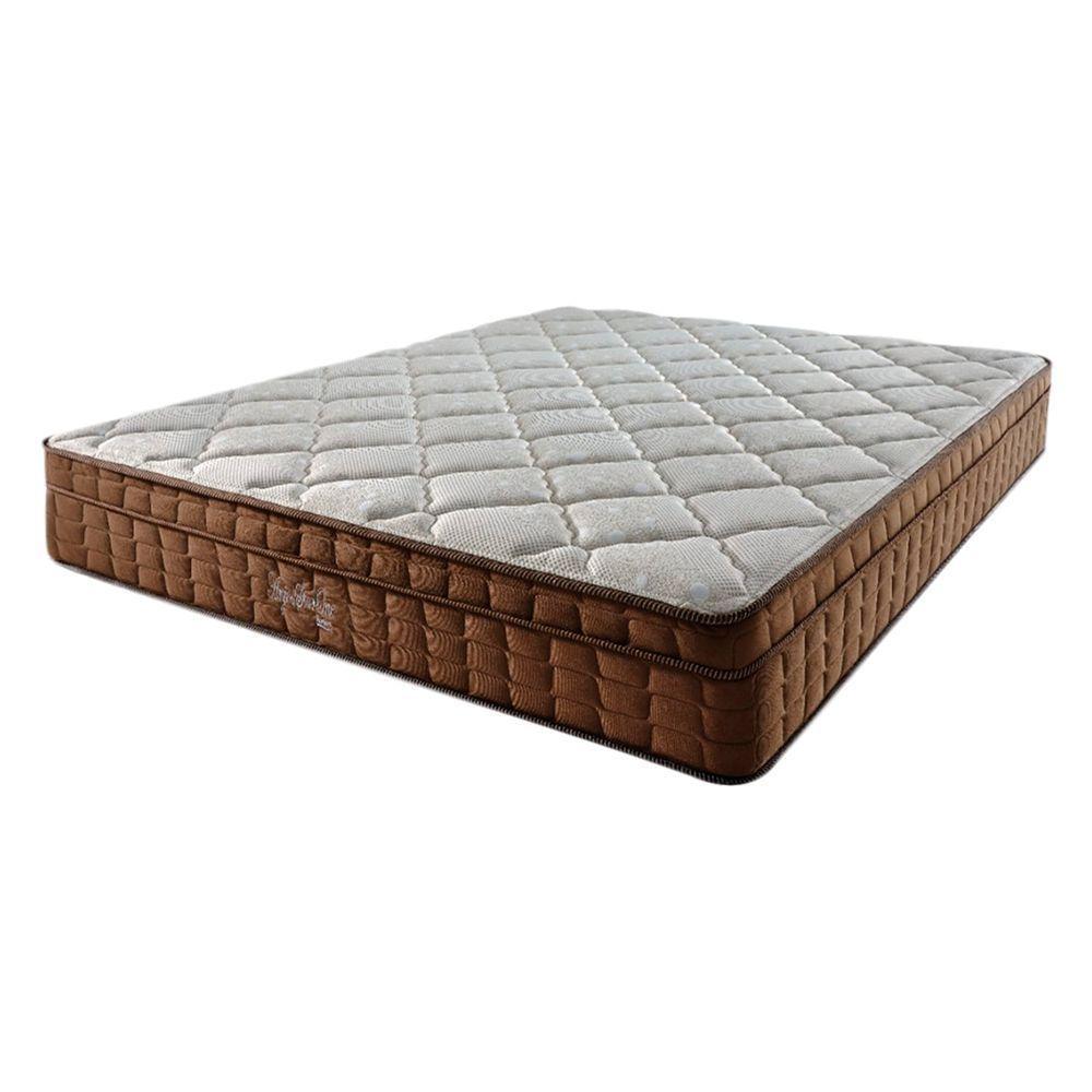 Cama Box Baú Preto E Colchão Anjos Star Pillow In Molas Ensacadas Casal Anjos - 1