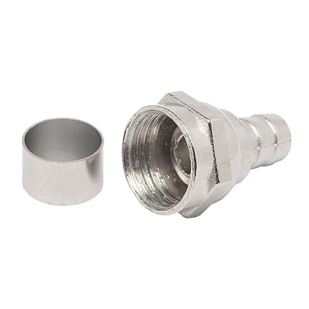 Conector Especial F Anel Rg-6 Crimpar - 1