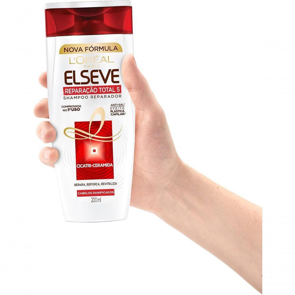 Shampoo Reparador L'oréal Paris Elseve Reparação Total 5+ 400ml - 2
