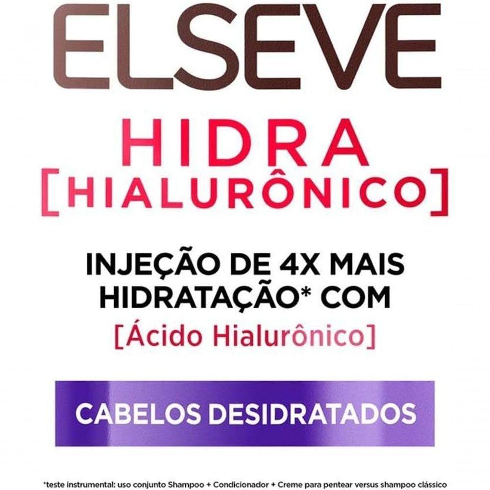 Kit Shampoo + Condicionador L'oréal Paris Elseve Hidra Hialurônico 375 Ml + 170 Ml - 4