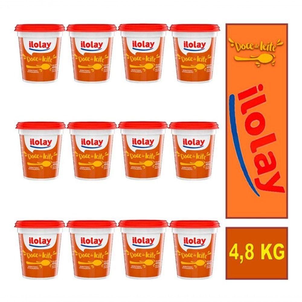 Doce De Leite Ilolay Caixa Com 24 Unidades De 400g - 2