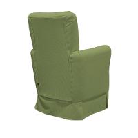 Poltrona De Amamentação Balanço Lis Com Puff Boucle Verde - 6