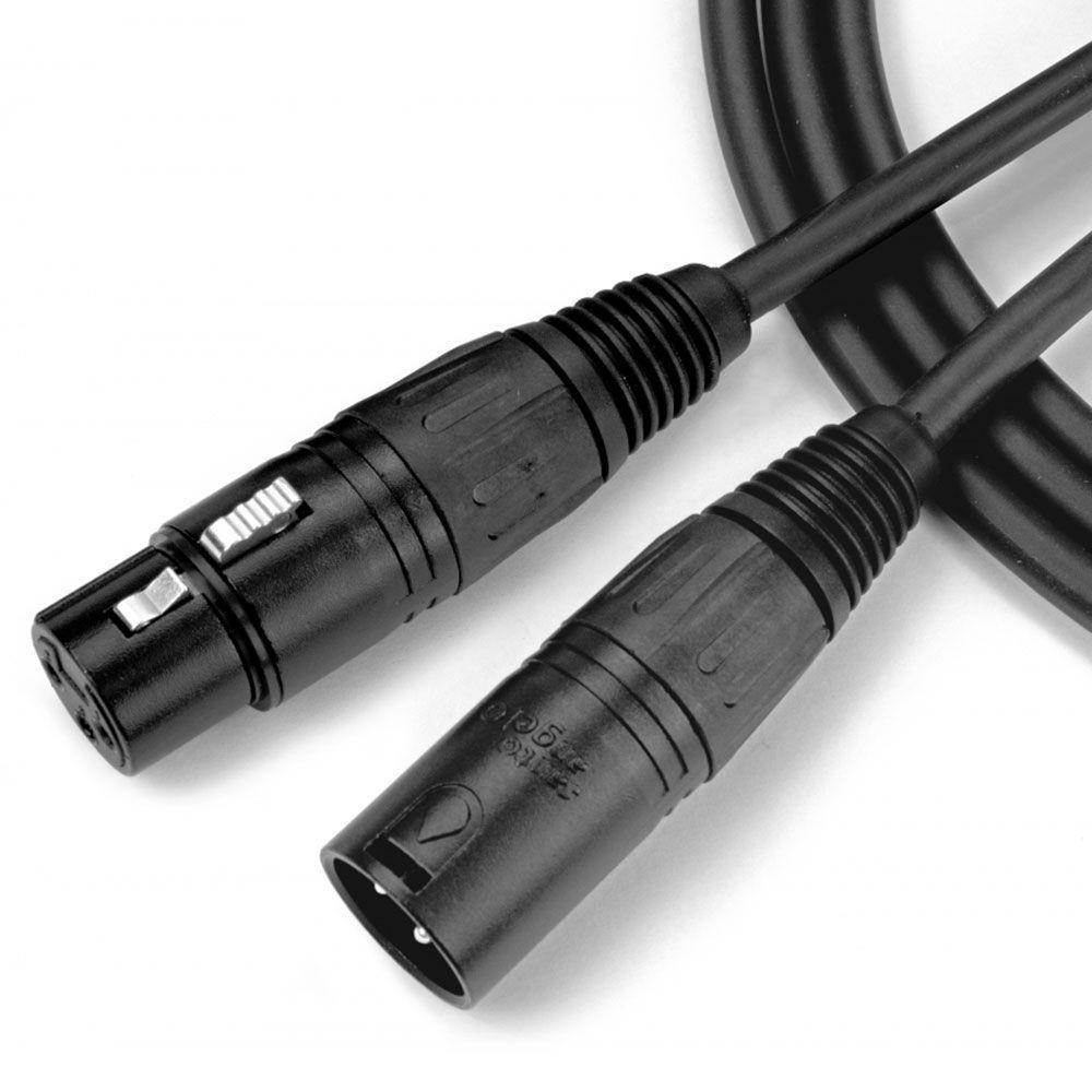 Cabo Santo Angelo Ninja Sc-20 Xlr Macho - Xlr Femea 10 Ft - 3,05 Metros - 1