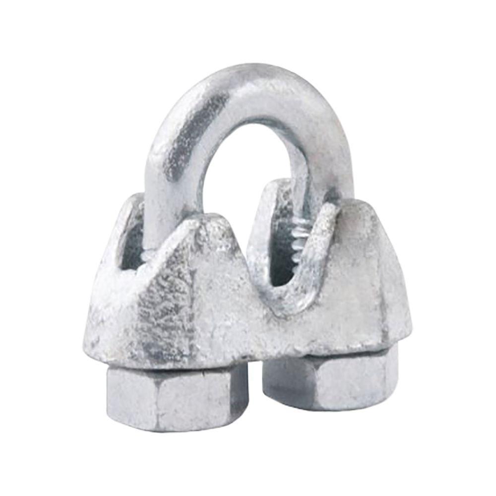Clips Para Cabo De Aco Galvanizado Vonder 1-8 3,2 Mm Pacote 50 Unidades - 1