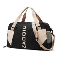 Bolsa Mala Grande Com Alça Academia Esportiva Porta Sapatos Preto - 1