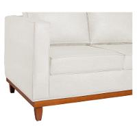 Kit Sofa 3 Lugares E 2 Poltronas Europa 180 Cm Bouclé - Amarena Móveis Cor Cinza - 10