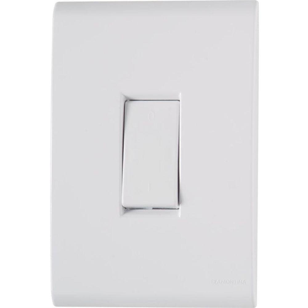 Conjunto 4 X 2 1 Interruptor Paralelo250v/ 10a - Tramontina - 1