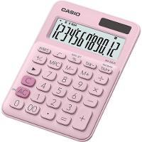 Calculadora De Mesa Casio Ms20uc 12 Dígitos Rosa Claro - 1