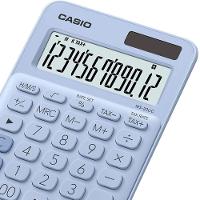 Calculadora De Mesa Casio Ms20uc 12 Dígitos Azul Claro - 2