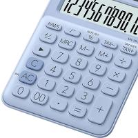 Calculadora De Mesa Casio Ms20uc 12 Dígitos Azul Claro - 3