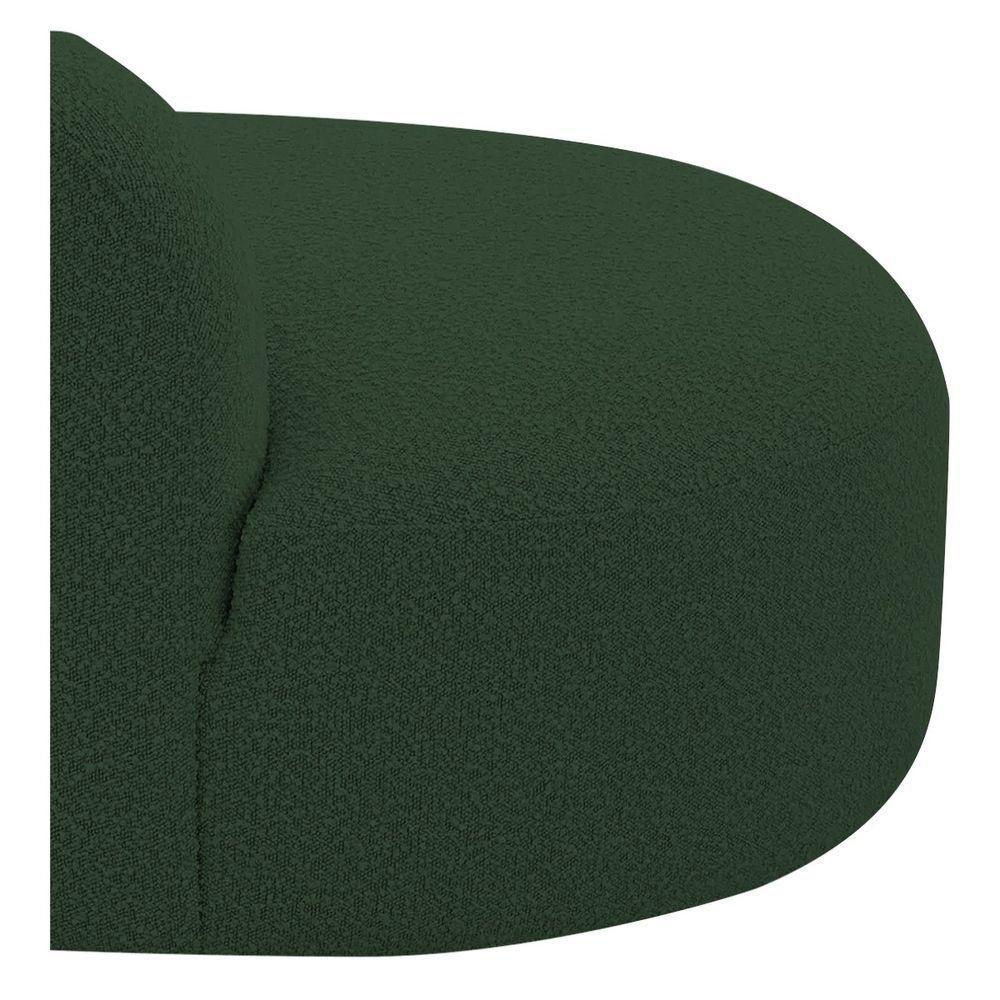 Divã Recamier Orgânico Tokyo 160cm Lado Esquerdo Linho - Amarena Móveis Cor Verde - 8