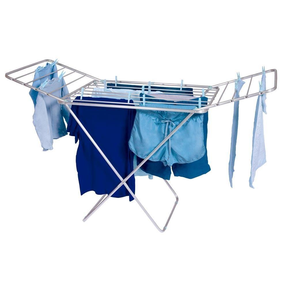 Varal De Chão Com Abas Maxi Gigante 20 Kg 13m Alumínio Mor - 2