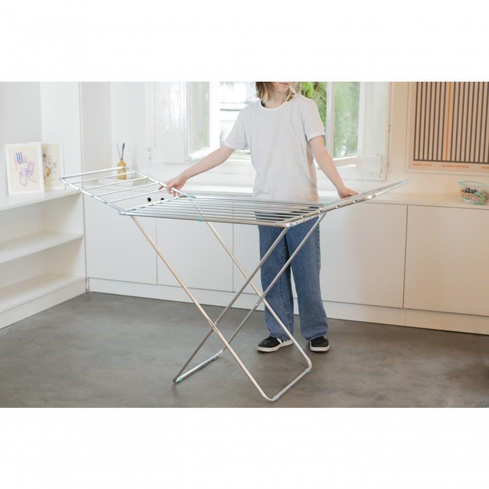 Varal De Chão Com Abas Maxi Gigante 20 Kg 13m Alumínio Mor - 3