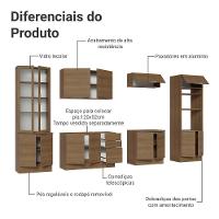 Armário De Cozinha Completa 340cm Rustic Stella Madesa 01 Rustic - 5
